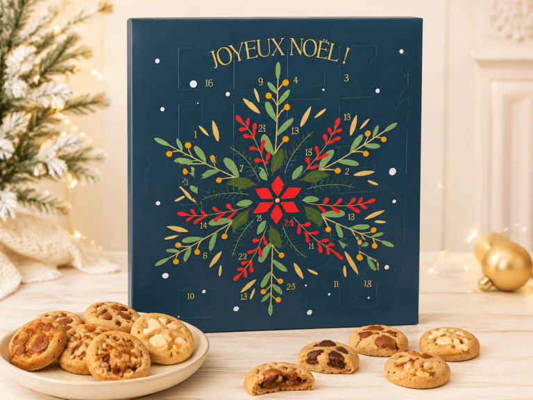 Calendrier de l’Avent Cookies Artisanaux 2026
