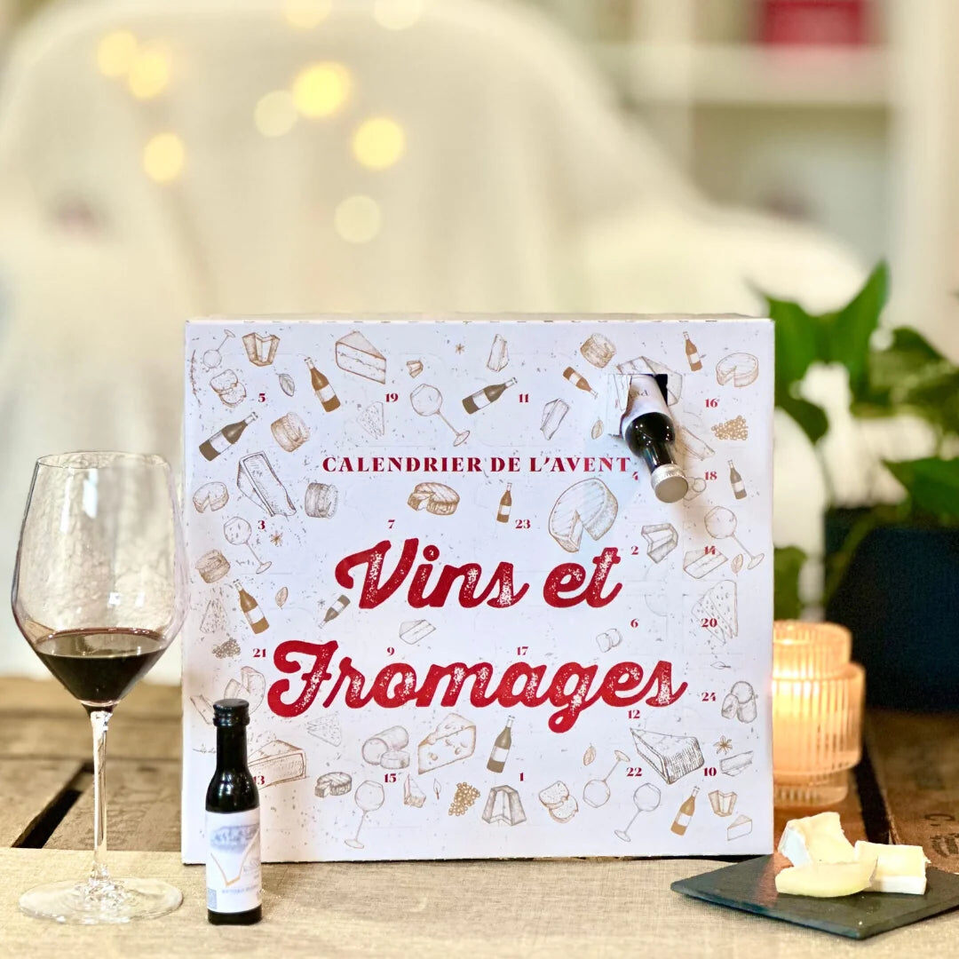 Calendrier de l’Avent Le Délice des Épicuriens : Vins et Fromages 2026