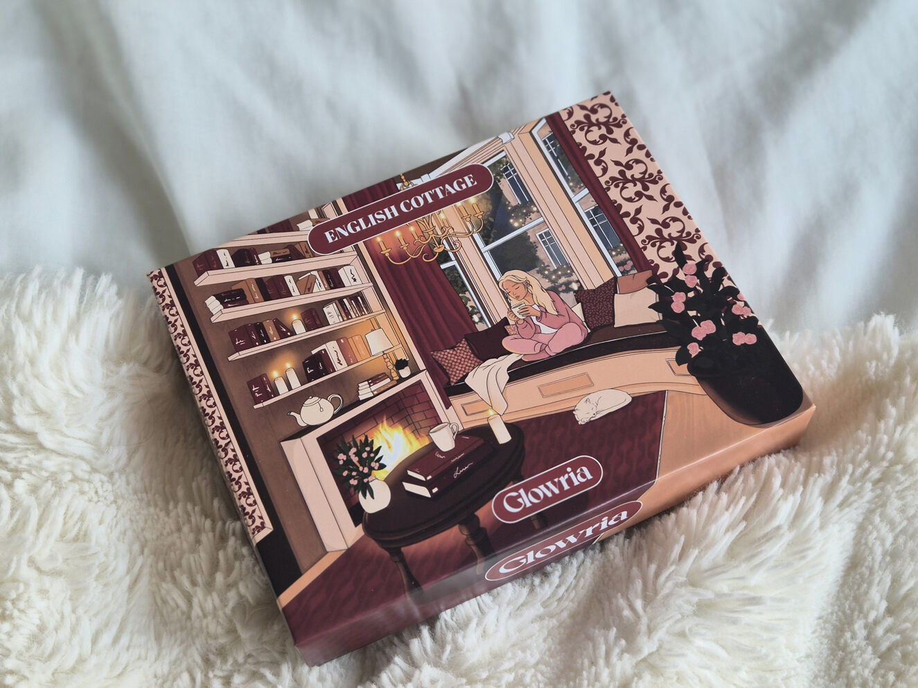 Contenu Glowria octobre 2026 : box English Cottage ouverte