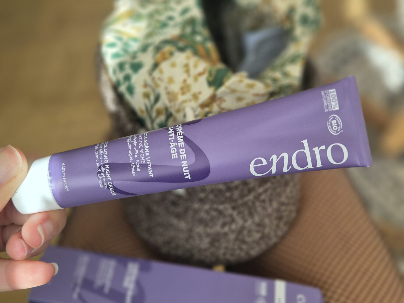 Tube de crème de nuit Endro, My Little Box octobre 2026