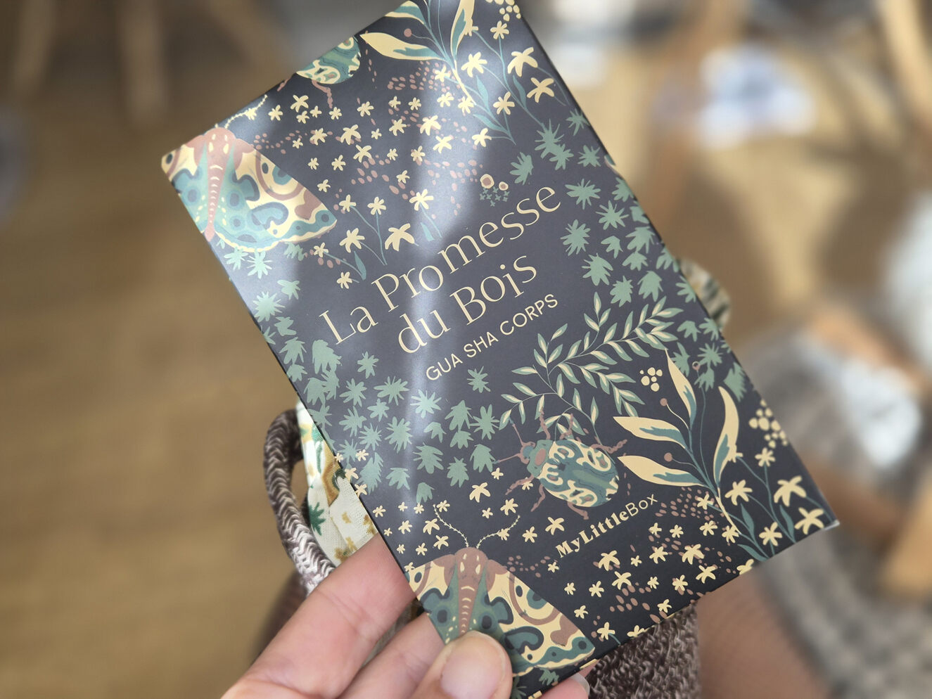 Emballage du gua sha en bois pour le corps, My Little Box octobre 2026