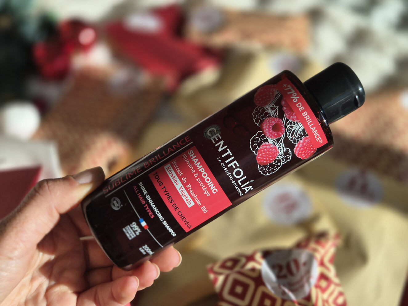 Calendrier de l'Avent Prescription Lab 2026 : shampoing à la framboise Centifolia