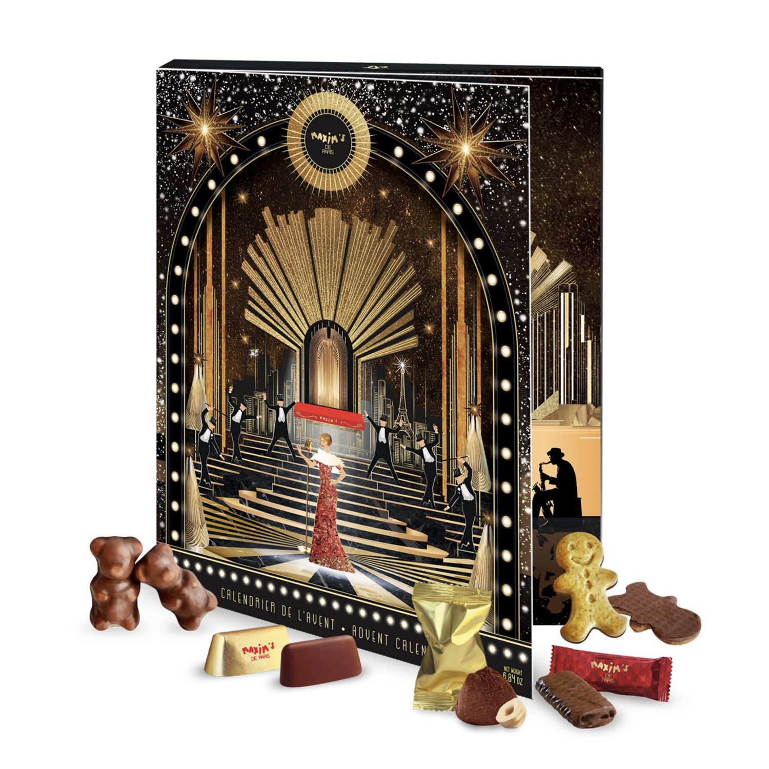 Calendrier de l’Avent Maxim’s Chocolats et Gourmandises 2026