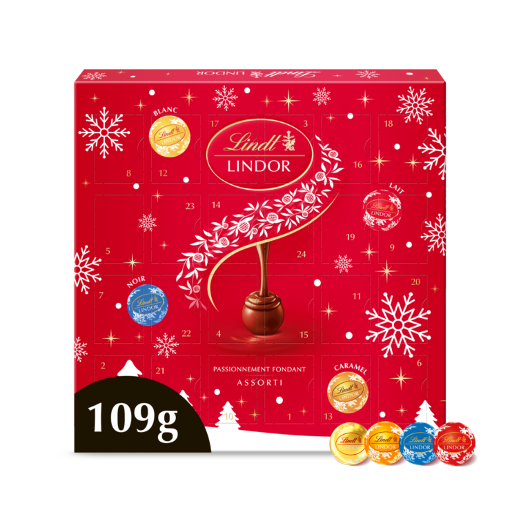 Calendrier de l’Avent Lindt Lindor Assorti 109 g 2026