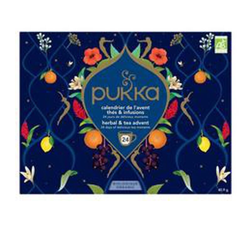 Calendrier de l’Avent Pukka Thés et Infusions Bio 2026