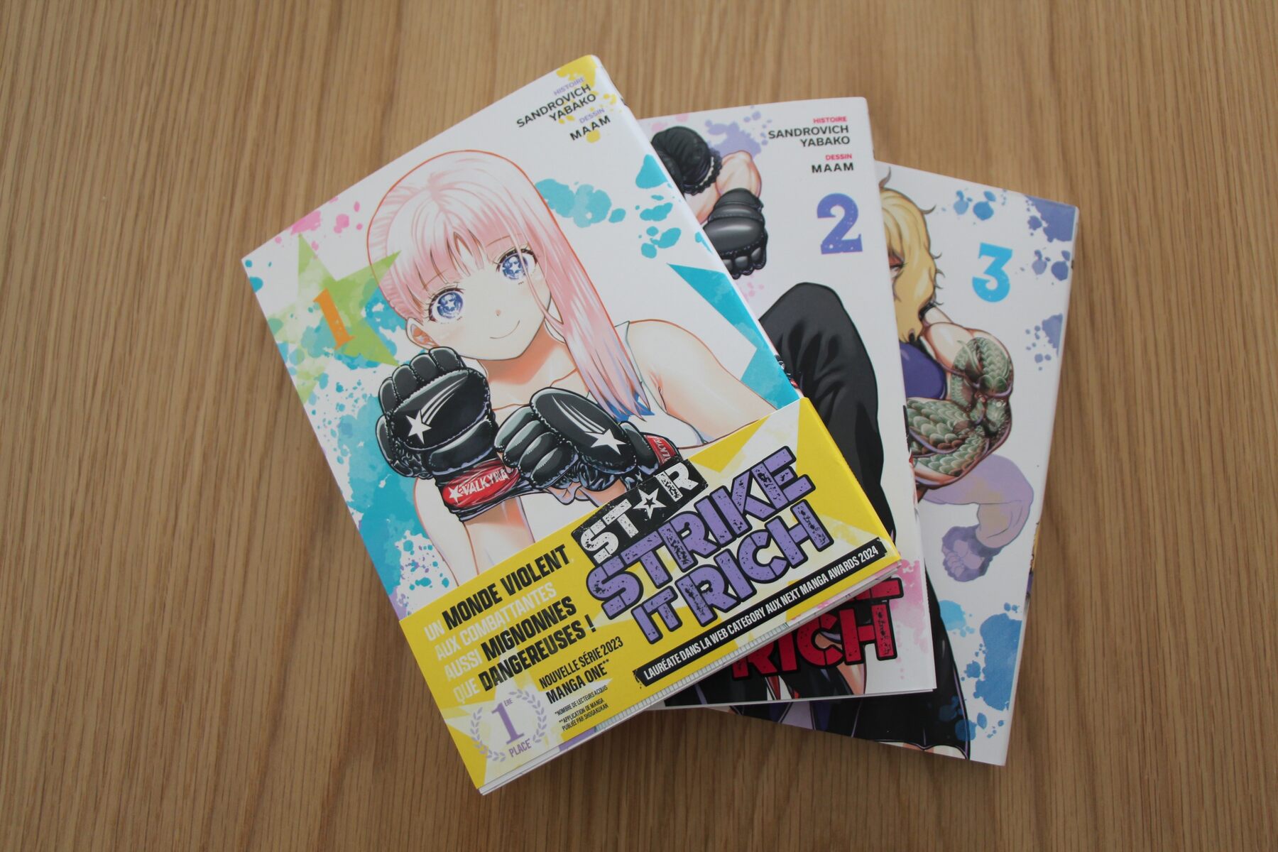MangaBox octobre 2026 : tomes 1 à 3 de Star: Strike It Rich