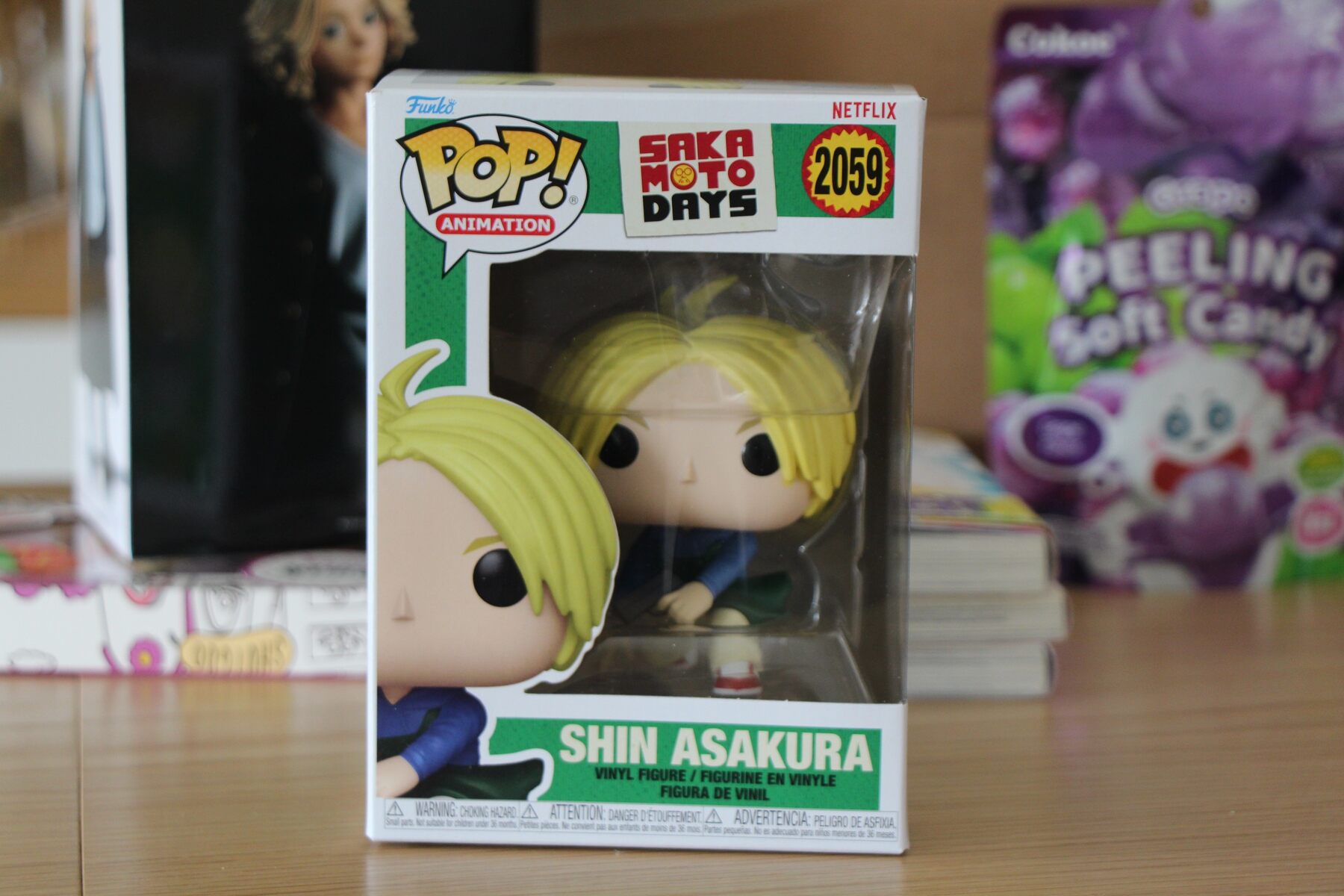 MangaBox octobre 2026 : Funko Pop! Shin Asakura de Sakamoto Days