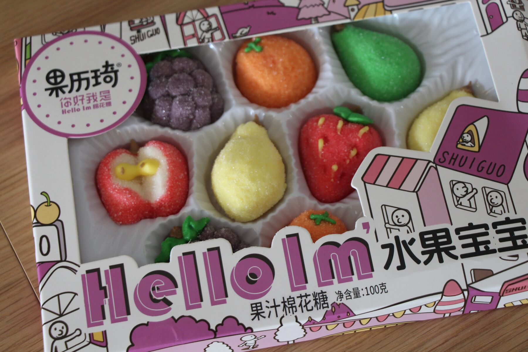 MangaBox octobre 2026 : bonbons Hello I'm en forme de fruits