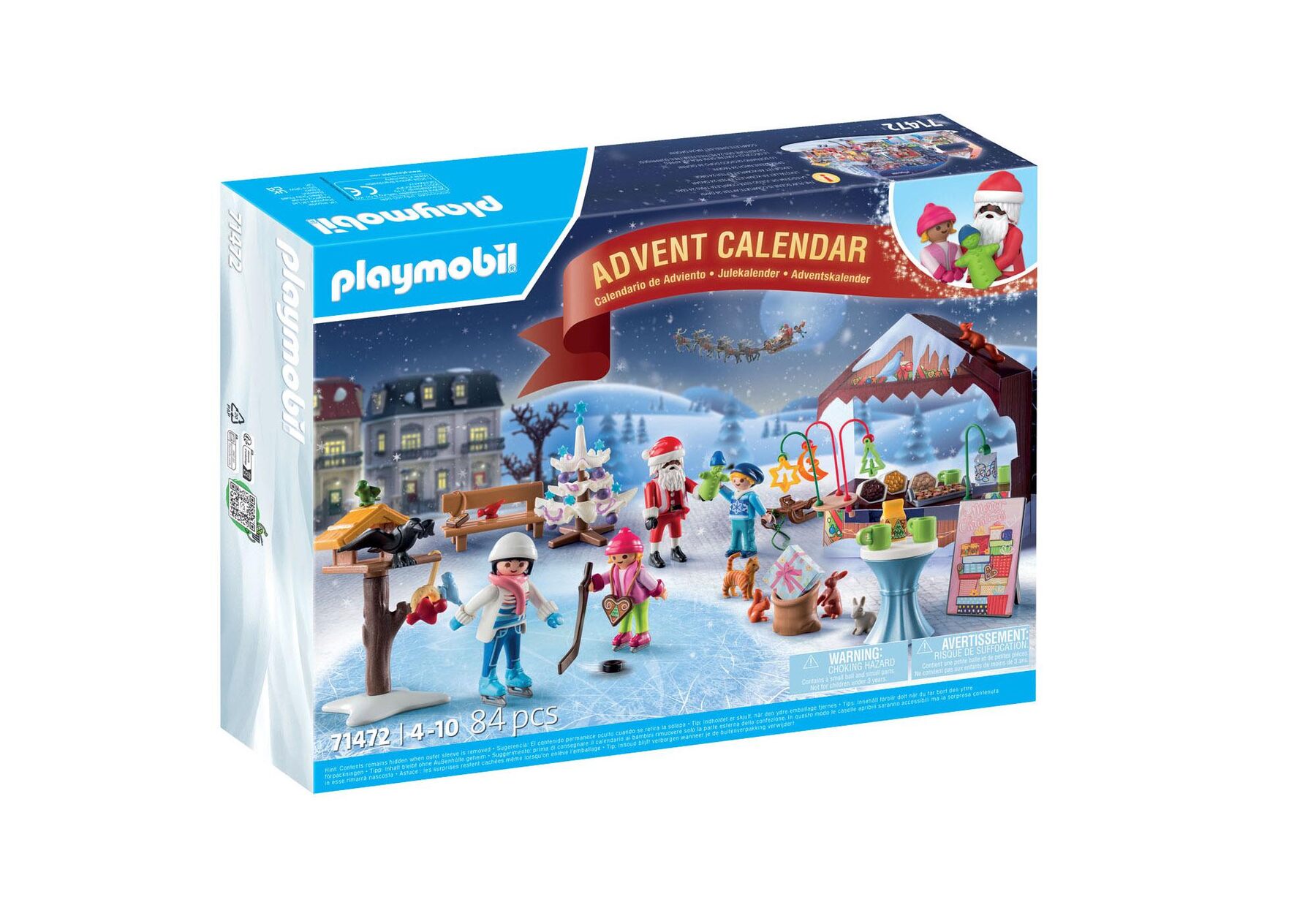 Calendrier de l’Avent Playmobil Marché de Noël 2026